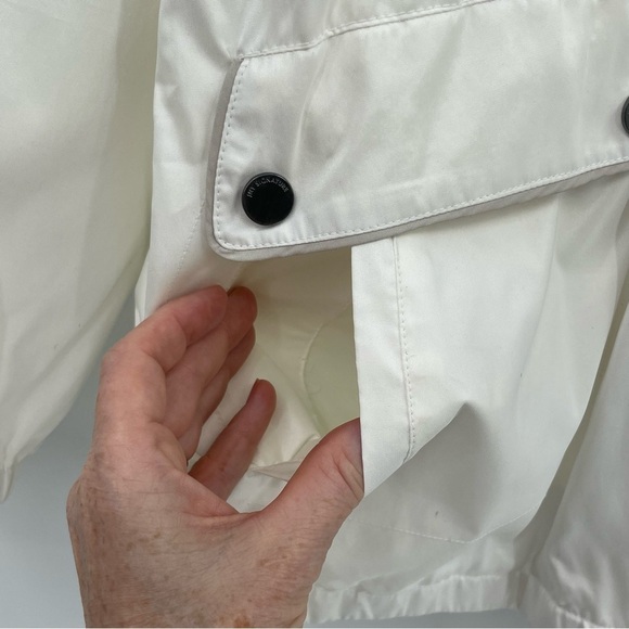 Jones New York Windbreaker/Raincoat – Cream Tan - Picture 4 of 13